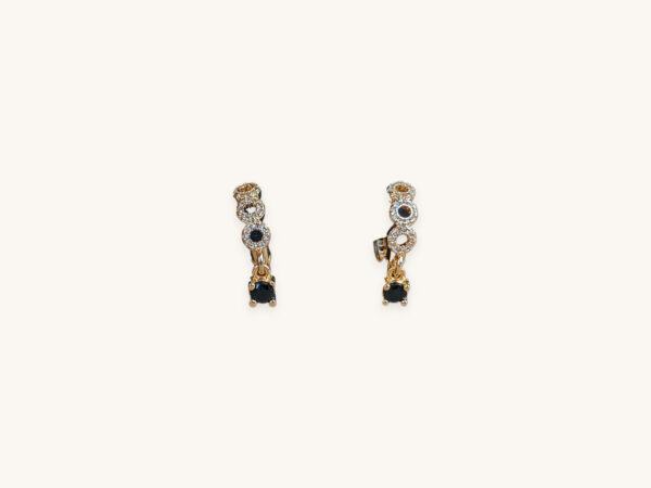 Golden Earrings Black