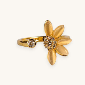 Golden Ring Leaf Stone