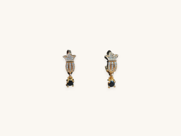 Golden Earrings Black