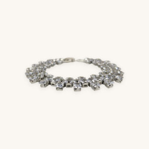 Silver Bracelet Crystal