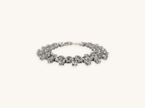 Silver Bracelet Crystal