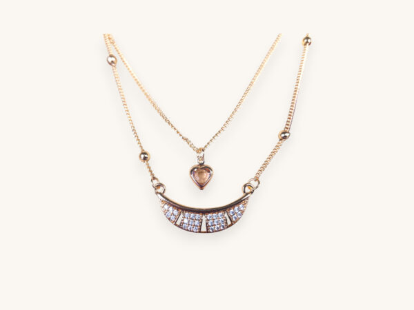 Golden Small Heart Necklace