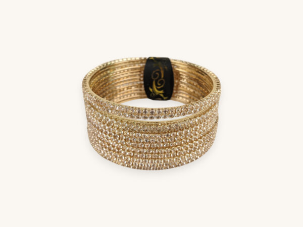 Golden Bangles Small Stone(Karay) - Image 2