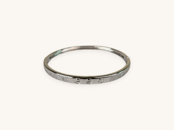 Silver Bangle Small Stones(Karay) - Image 2