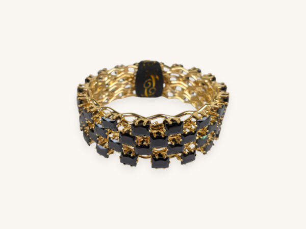 Golden Bangles Black Stone(Karay) - Image 2