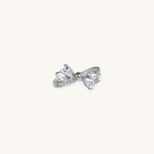 Silver Ring Four Stone