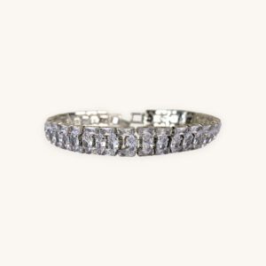Silver Bracelet Crystal