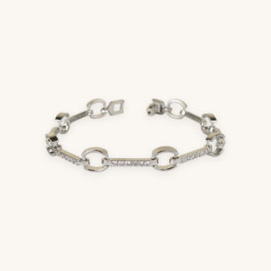 Silver Lock Bracelet
