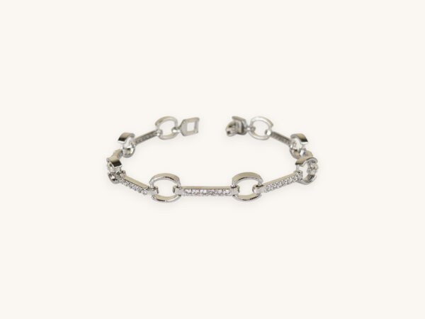 Silver Lock Bracelet