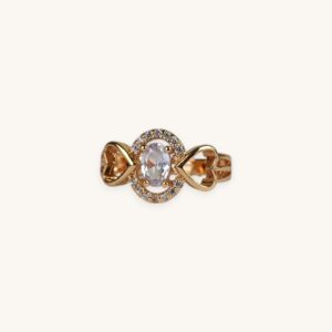 Two Hearts Golden Ring